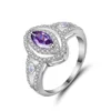 Hot personality fashion horse eye ring eye ring cross-border foreign trade couples ring direct sales