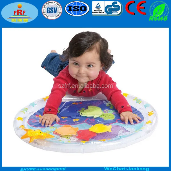 inflatable baby play mat