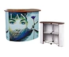 pop up backdrop contemporary reception desk trade show counters