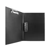 Leather A4 Lever Arch File Cover Clipboard Paper Documents Storage Folders Double Binder Clip Portfolio PU Drawing Folder