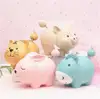 Spring Tail Round Animal Cute Piggy Bank