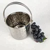 Wholesale bar tools stainless steel hammered ice bucket champagne ice bucket