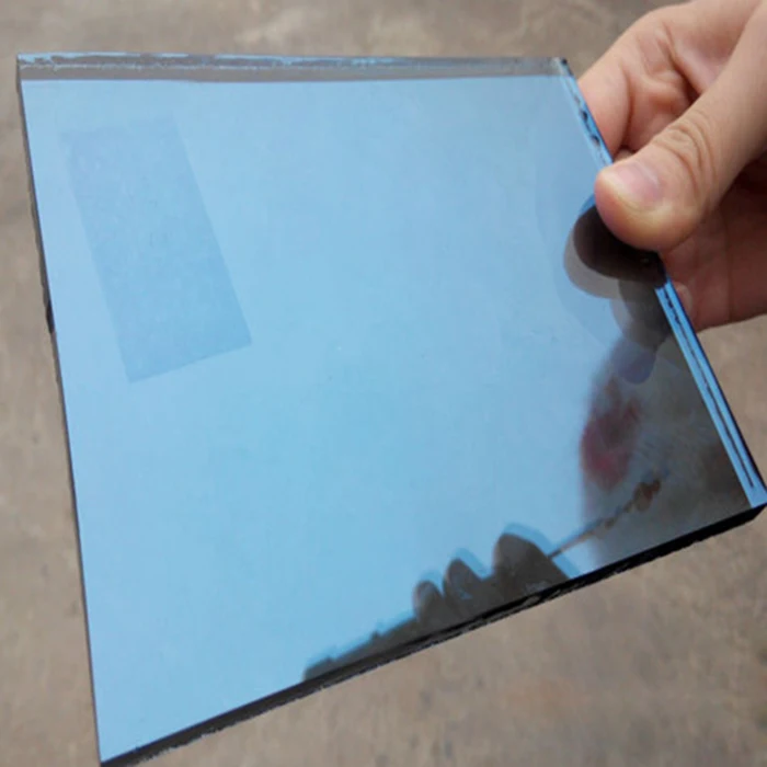 蓝灰镀膜玻璃效果图图片