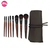 8 imitation black sandalwood solid wood makeup brush makeup tool hot style makeup tool eye shadow refresh product