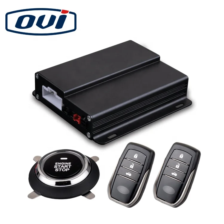 

Auto Remote Start Engine Smart PKE Entry Car Alarm For Toyota