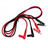 Bxon 100cm 18AWG right angle Banana plug to alligator clip test leads wire
