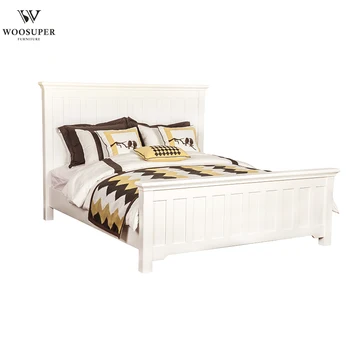 High Quality White King Size Bed Bedroom American Standard Furniture Buy American Standard Furniture American Style Bedroom Furniture King Size Bed