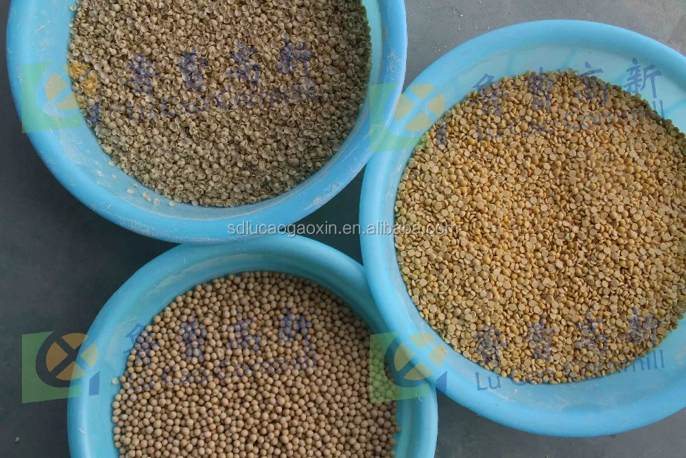 
Lucao brand automatic dry type soya bean peeling machine price 