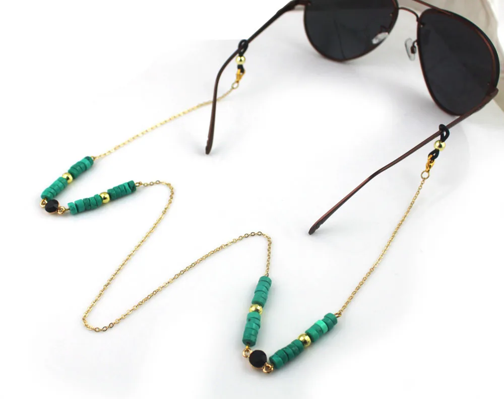 

Hand-beaded Turkish Eyeglasses Chain Black Diamond Eyeglasses Rope Hanging Sunglasses Chain, As shown in the picture