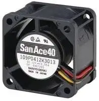 109E1724K501 DC Fan Axial Ball Bearing 24V 20.4V to 27.6V 300CFM 55dB