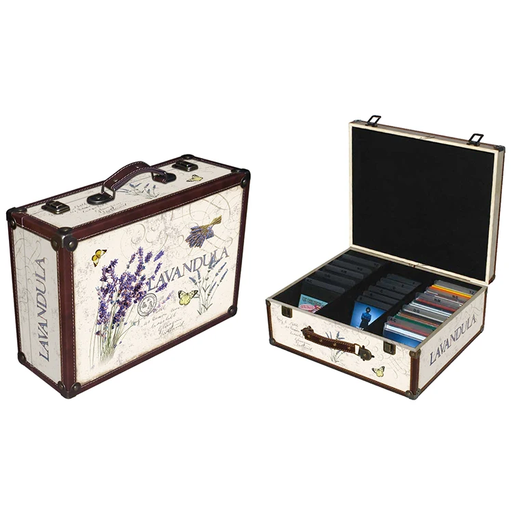 Wholesale Large Capacity Decorative Vintage Cd Wood Storage Box Buy
