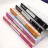 A5 paper colorful printing documents folder with clips