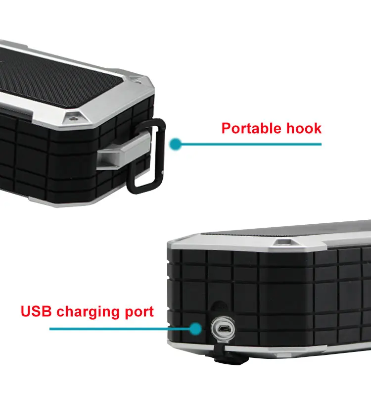 High quality Big power Portable outdoor IP67 waterproof Bluetooth Speaker with Super bass - ANKUX.COM