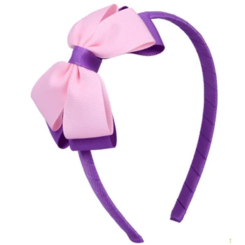 Plastic Purple Hair Bows Headband For Children Buy Hair Bows