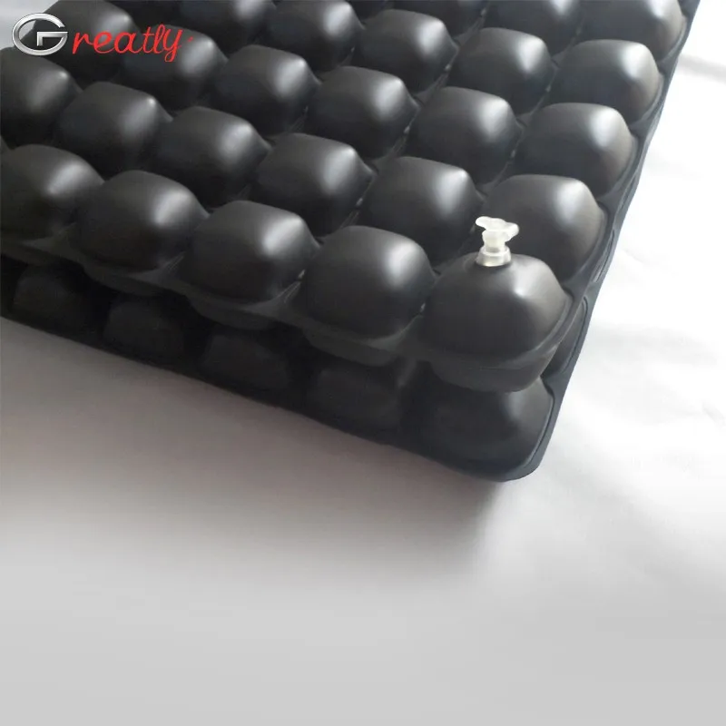 Foldable Air Fill Seat Cushion Air Cushion Pad Wheelchair Cushion With