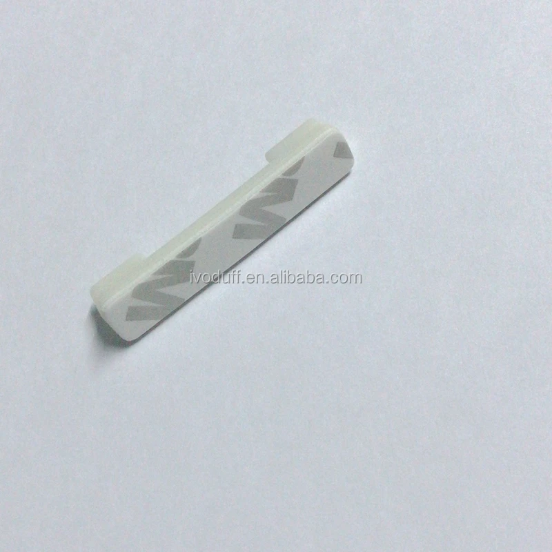 

High Quality Safety Pin With 3M Tape For Badge, White