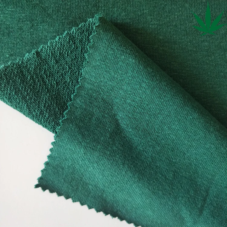 
eco-friendly fabric 49%Hemp 40%Organic cotton 11%Dupont Sorona hemp knitting fabric 