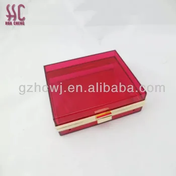 acrylic box purse