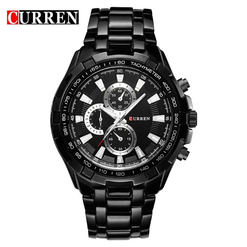 

curren men watch dress japanese movement quartz watch 8023 stainless steel band curren brand luxury men quartz wrist watch