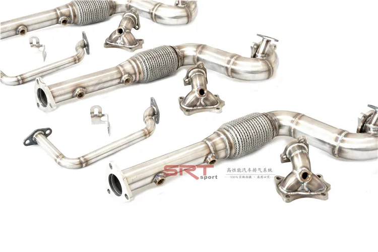 Auto Exhaust System For Honda Fit Jazz Middle & Tail Exhaust Catback