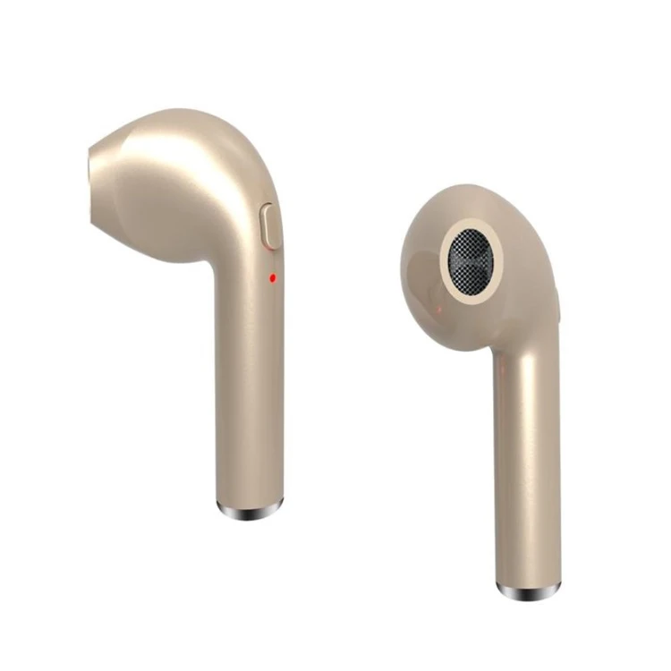 hot selling i7s dual wireless earbuds with noise cancelling and charging box