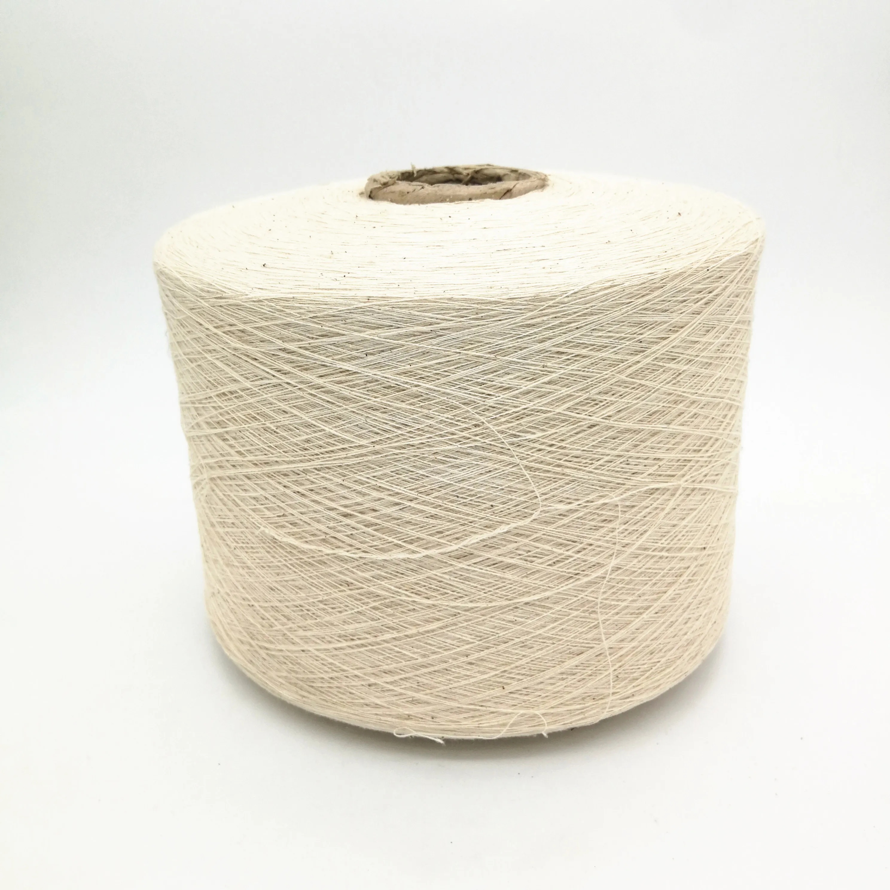 
7S 10S 12S 16S 18S 20S 40S Virgin white 100% cotton yarn open end spinning spun yarn for weaving knitting tshirt sock yarn 