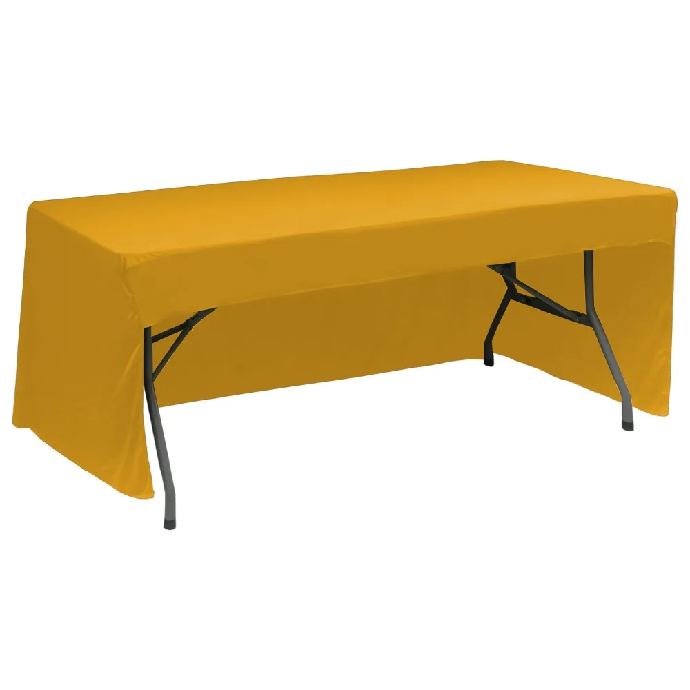 4ft 6ft 8ft Trade Show Table Runner Throw Fitted Logo Custom Printed