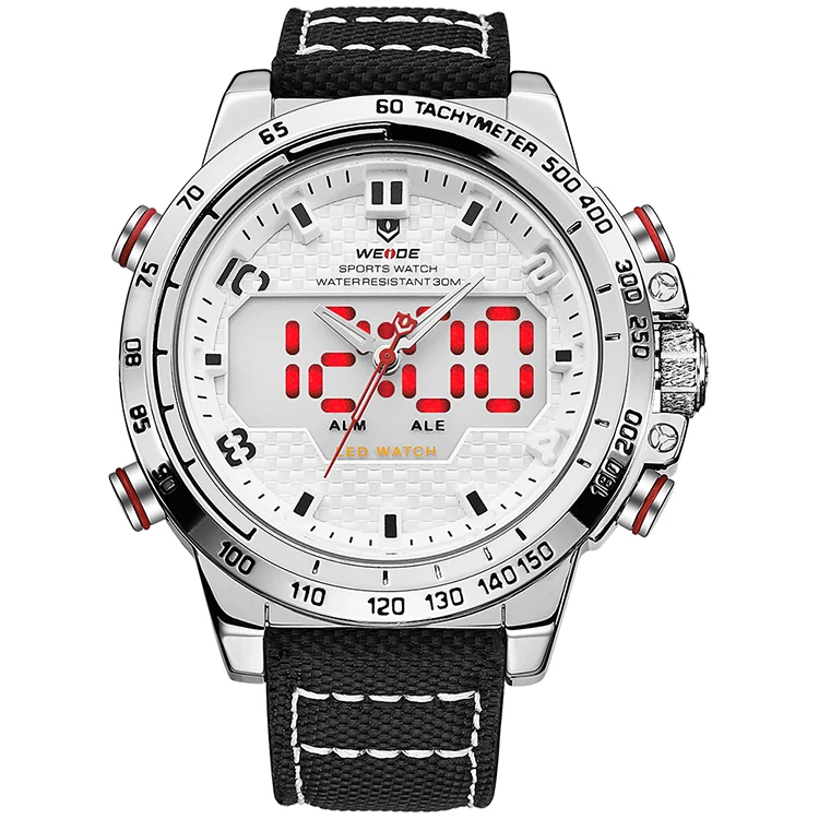 

Popular Men Top 10 Wrist watch Brands WEIDE , WH6102 Japan Original Quartz Watch, 2019 Fitness Watch