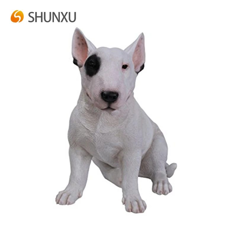 鮮やかなレジンアーツブルテリア犬モデルガーデンオーナメント動物像卸売 Buy 樹脂芸術ブルテリア犬モデル 樹脂テリア犬の像 庭の装飾飾り犬スタチュー Product On Alibaba Com