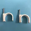 2019 Good Quality 100pcs/bag PP 4MM 5MM 6MM Circle Nail Cable Clip
