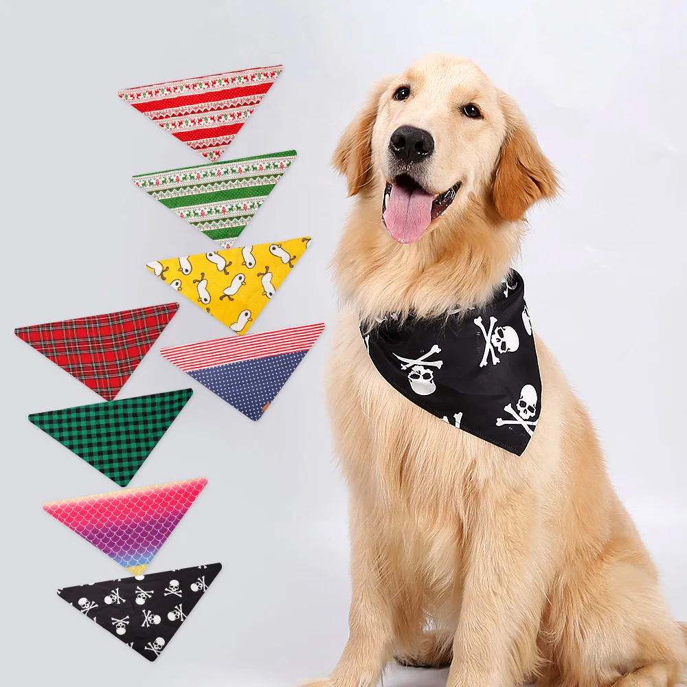 Wholesale New Style Triangle Dog Scarf Accessories Unique Custom Dog ...