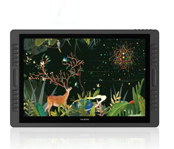 

battery-free pen display Kamvas pro 22 21.5inch pen tablet for animation