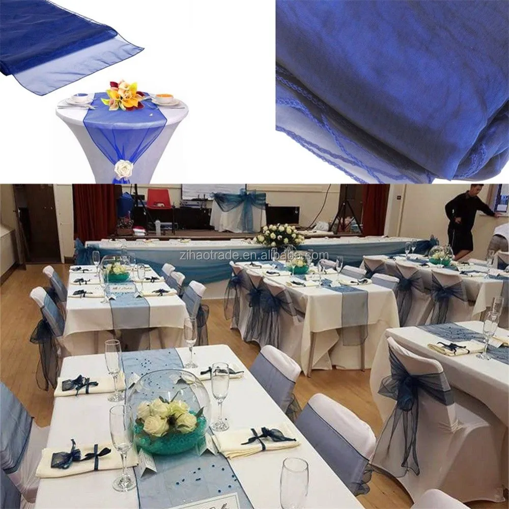 Organza Table Runners For Wedding Round Tables Decoration Buy Table