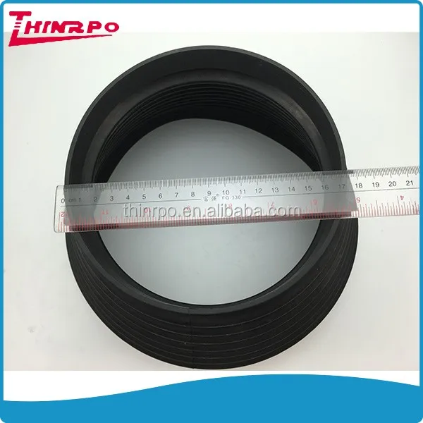 270mm Large Rubber Bellow Large Compensation Expansion Rubber Bellow