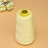 plastic cone polyester 100% cotton colorfu sewing thread used for sewing cotton fabric