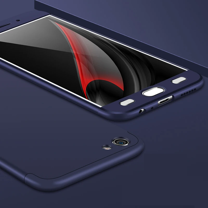 2018 hot sell 360 cover Removable 3in1 Hard PC Shield Back Cover Case for Vivo X9 phone cases