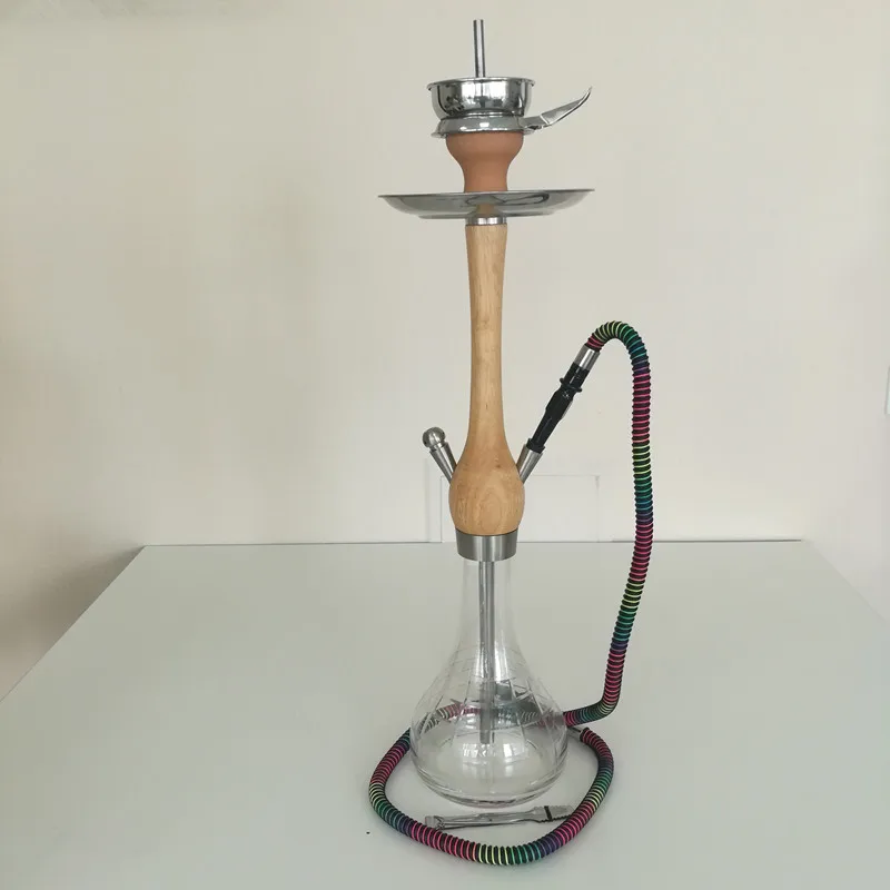 

Wholesale handmade 25 tall wooden Wookah Crystal Hookah, N/a