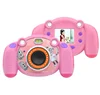 Pink kids digital camera, blue color intelligent develop camera kids tool original factory supply