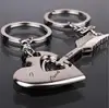 1 Pairs Cupid arrow couple key chain lovers pendant key ring key chain for lovers