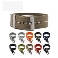 

Marine Nationale Elastic 20mm 22mm Custom Watch Strap Nato Strap