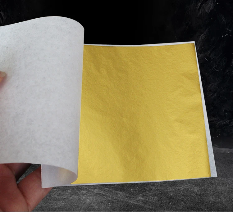 500sheets K Gold Gilding Gold Foil For Furniture Ceiling Art Crafts