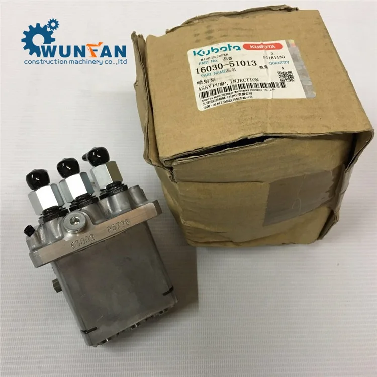 Genuine Kubota D1005 Engine Spare Parts 1603051010 Fuel Injection Pump