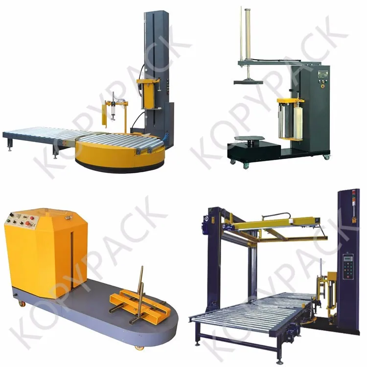 Automatic Luggage Baggage Cling Film Stretch Wrapping Machine For