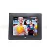 Digital Photo Frame 8 inch with multi media metal casing advisement player