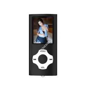 Slim MP3 MP4 Player 1.8 inch LCD Screen Memory