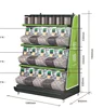 Custom metal candy display stand/grain display rack/chocolate display rack