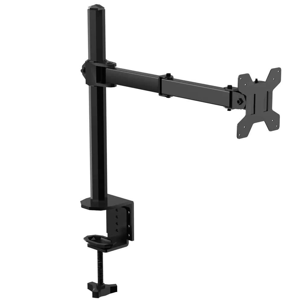 LCD LED Desk Top Mount Arm Monitor Stand Bracket with Tilt and Swivel