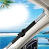 1st generation strong advertising function car sunshade umbrella outdoor car electric sunshade