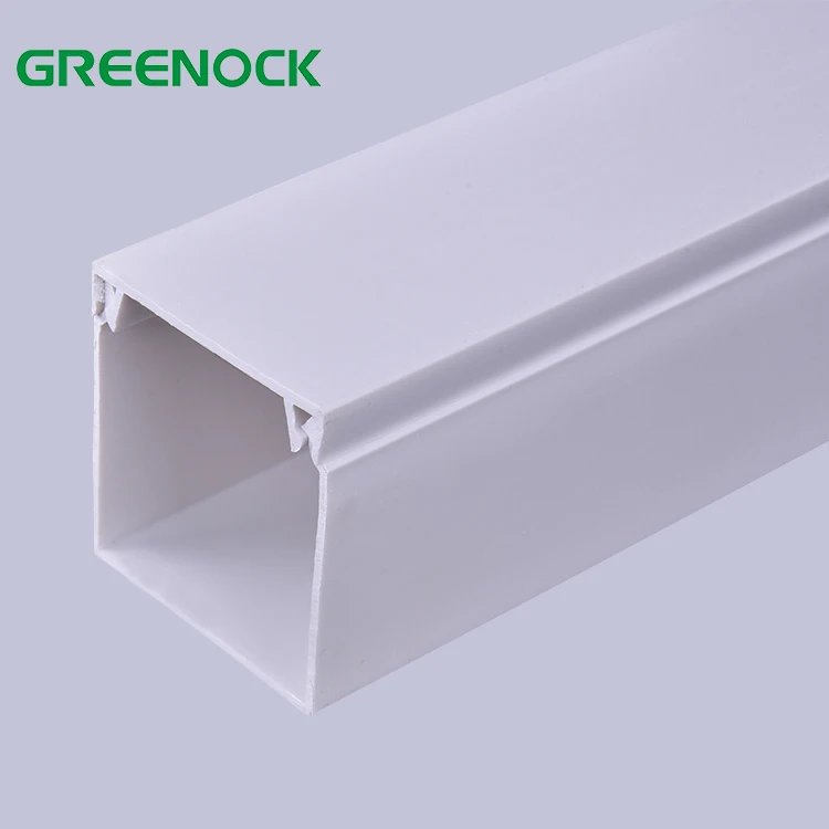 Pvc Network Cable Trunking Manufacture Plastic Wire Pvc Duct Trunk