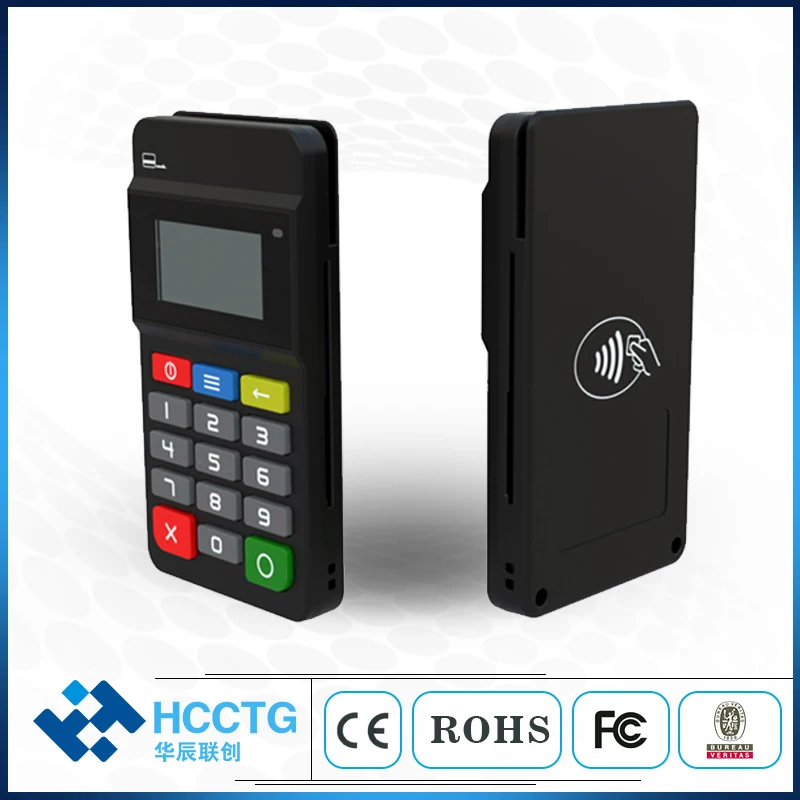 Ultra-thin Mobile Convenient Carrying Credit Swipe Machine Terminal MPOS Card Reader HTY711